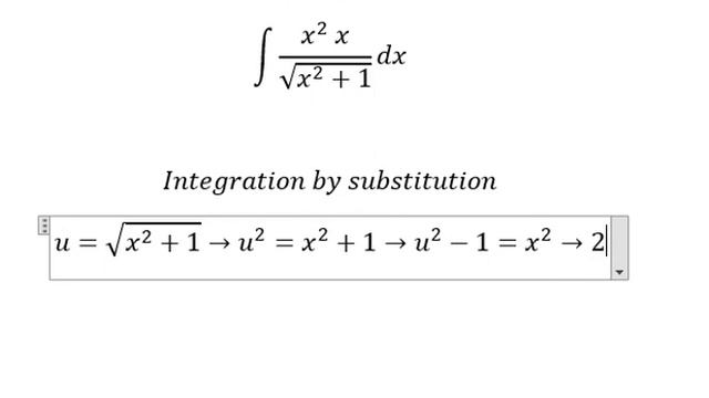 Calculus Help: Integral ∫ x^3/√(x^2+1) dx - Integration by substitution - Techniques смотреть онлайн