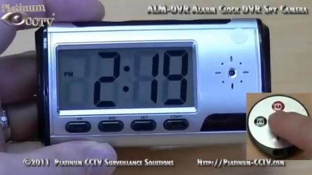 Motion Detection Recording - Hidden Mini Alarm Clock Spy Camera - ALM-DVR1 ALM-DVRHD1 смотреть онлайн