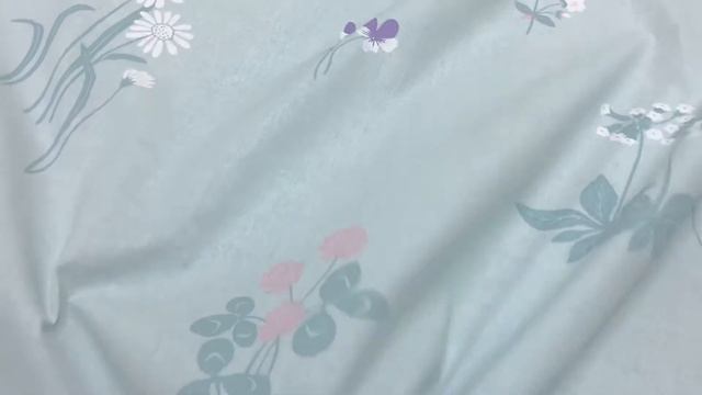 Поплин "Лужайка - цветы", (комп), ш.1.5м, хлопок-100%, 110гр/м.кв Артикул 22305 смотреть онлайн