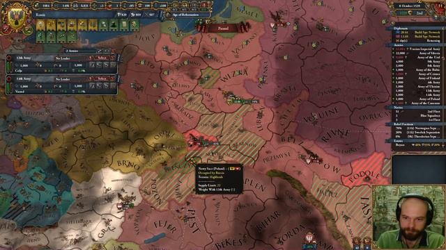 EU4 - Россия - 64 - Very Hard - (1.30.4, Захват Мира, WC, Московия, Muscovy, Europa Universalis 4)
