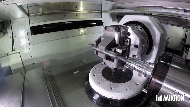 MIKRON - Multistep XT-200 - Nozzle Holder machining center modular 5 axis смотреть онлайн