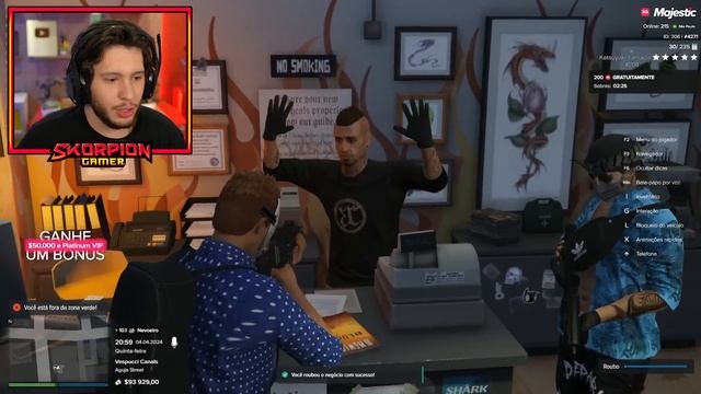 💸Jogando GTA 5 como um ASSALTANTE!! (Rp) смотреть онлайн