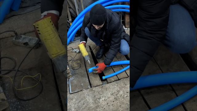 Соединение труб ПНД  32/50 бесплатно. Ньюансы в описании.