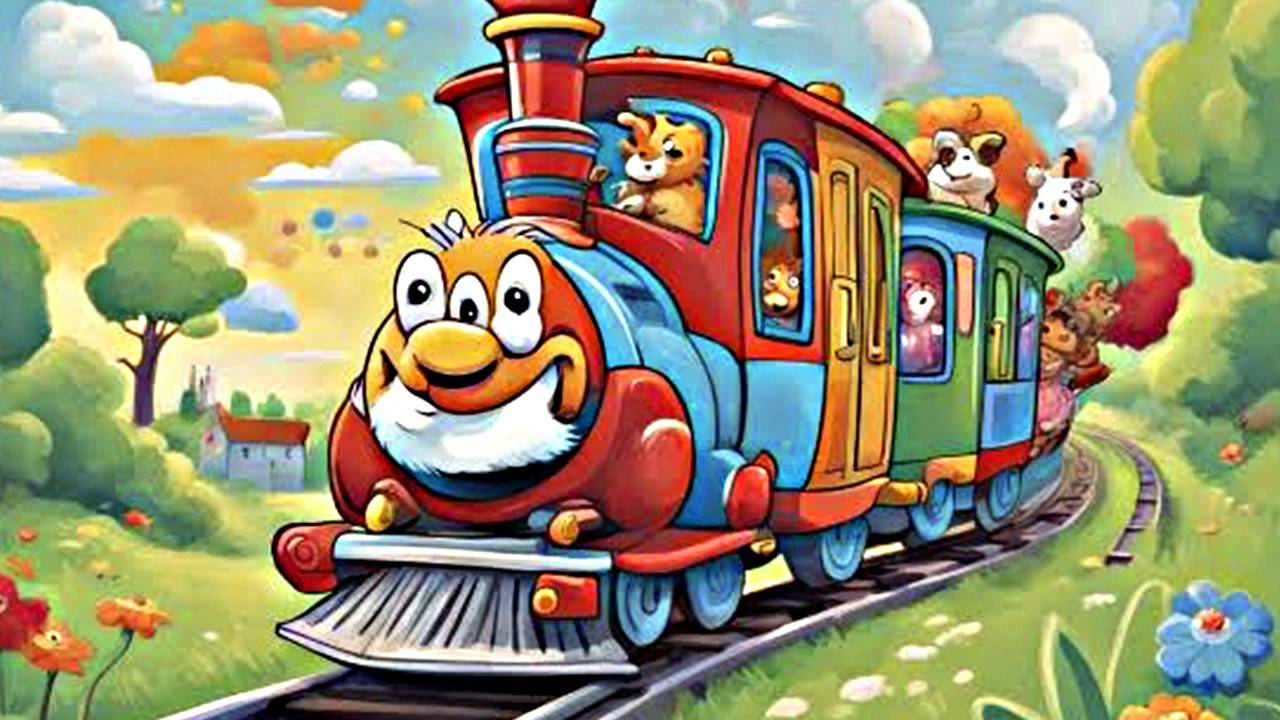 Паровозик из Ромашково | Детские Мультики | Сказки на ночь для малышей | аудиосказки смотреть онлайн