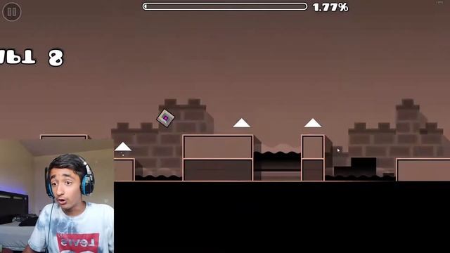 Geometry Dash gd | Speedhack Race Challenge vs IDOL8th ( Early Morning Coffee by EpiEpz )