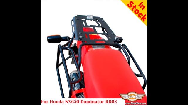 Honda NX650 (88-91) luggage rack system for Givi / Kappa Monokey system or aluminum cases смотреть онлайн