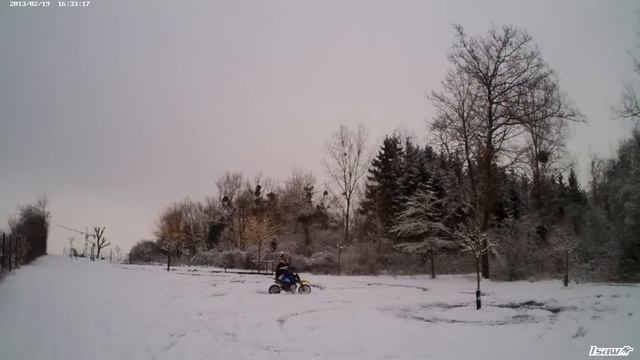 Ycf 150 & 125 in snow with Go pro ! смотреть онлайн