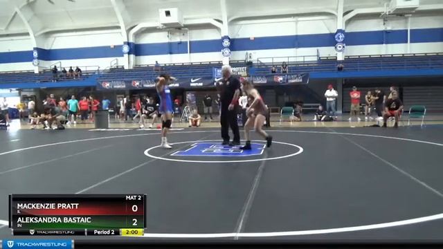 62 Lbs Semifinal - Mackenzie Pratt, IL Vs Aleksandra Bastaic, IN Bbdd смотреть онлайн