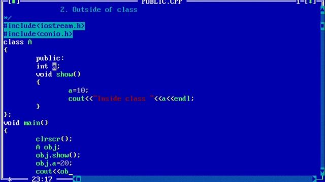 C++ Public Access Specifier | Learn Coding смотреть онлайн