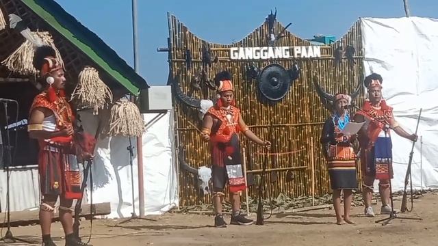 Ganggang Paan/ Morung & Log Drum Didecation programme/Leangha Village Mon Nagaland смотреть онлайн