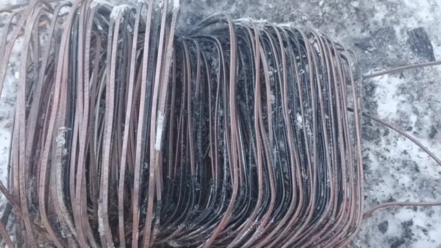 Чистка меди от стекловолокна. #медь #провода #очистка #работа смотреть онлайн