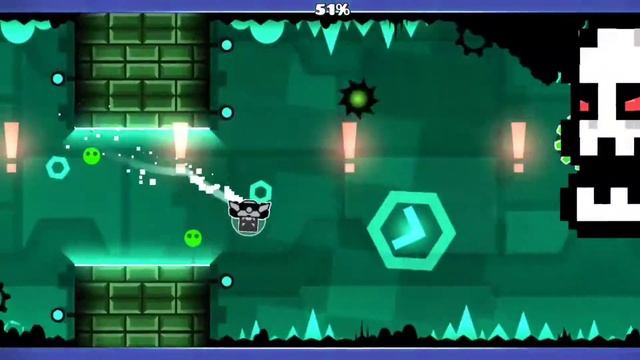 Level One by Manaoos ( 2 coins) (Geometry Dash 2.111) смотреть онлайн