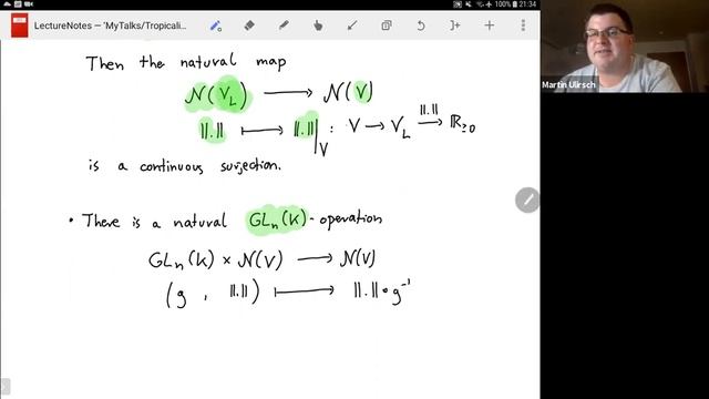 Martin Ulirsch (June 4, 2021): Tropical geom. and log compactifications of reductive algebraic gps смотреть онлайн