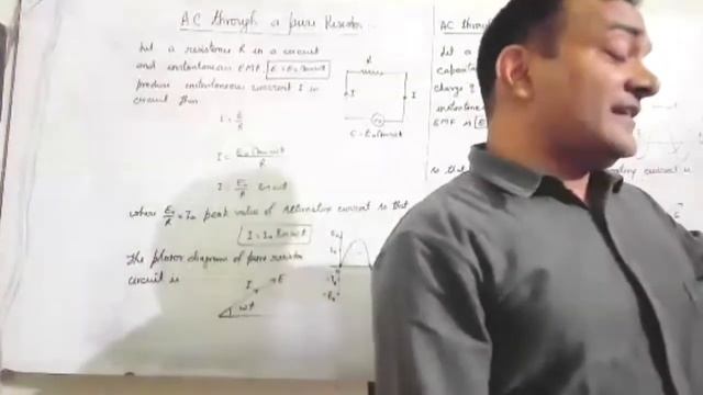 Class 12 AC through Pure Resistor, Pure Capacitor and Pure Inductor смотреть онлайн
