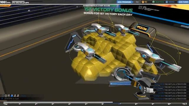Robocraft - Tier 7 Hover Tank! смотреть онлайн