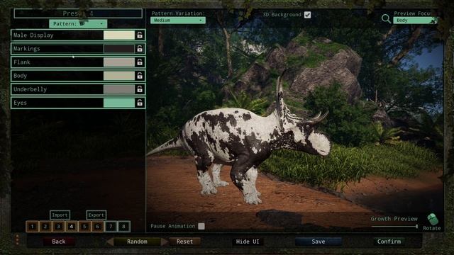 The Isle - TOP 5 DIABLOCERATOPS SKINS! | #TheIsle