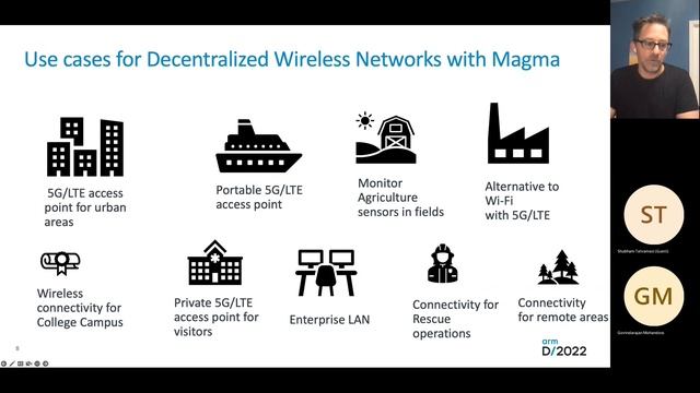 Arm DevSummit 2022: Magma Project for Low-Cost, Scalable Networks Outside the Datacenter смотреть онлайн