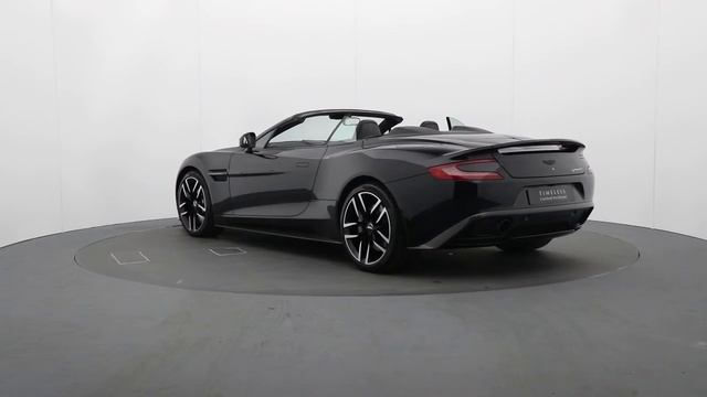 2016 Vanquish Volante in AML Carbon Black смотреть онлайн