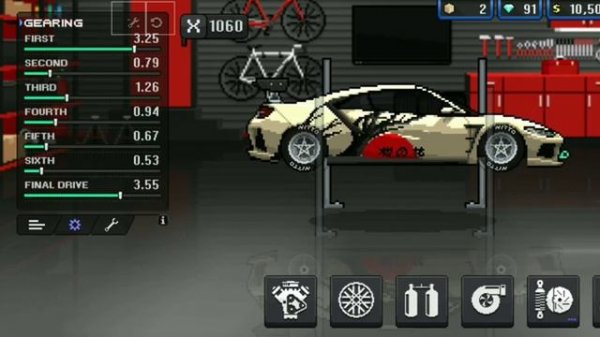 PIXEL CAR RACER /AUDI R8 BUILD