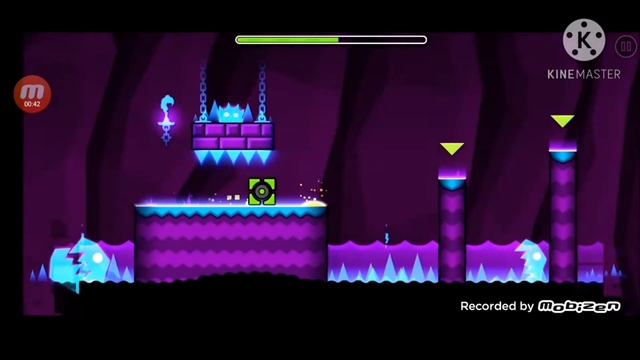 Похождение Geometry Dash Meltdown со всеми монетами