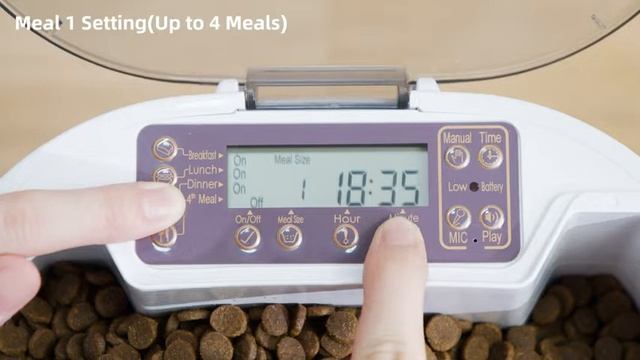 WOpet Sprite Automatic Cat & Dog Feeder смотреть онлайн