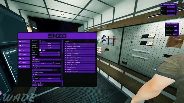 ⚡ PHASMOPHOBIA HACKS 2023 | PHASMOPHOBIA CHEAT MENU | MONEY, LEVEL, GHOST MODE смотреть онлайн