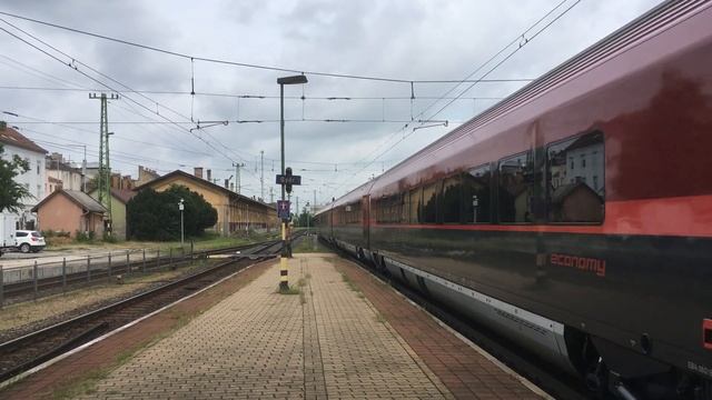 Railjet 66 (Taurus 1116 205) & Railjet 63 (Taurus 1116 203) & Helikon IR 9604 (426 020) смотреть онлайн