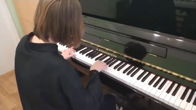 Soft Mozart Recital: Polina (12) Plays В.А.Моцарт Бурре
