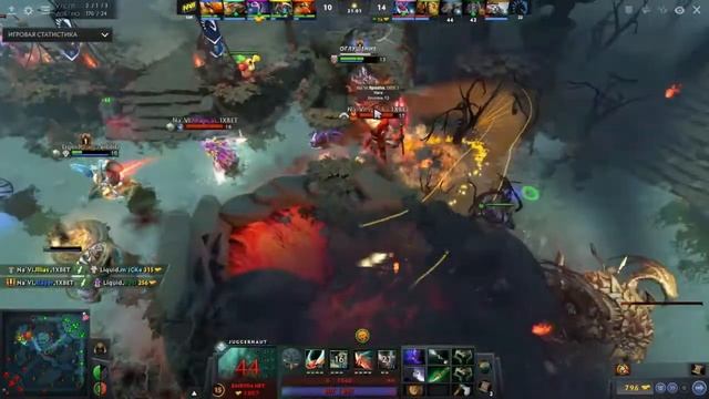 Natus Vincere VS Team Liquid game #1 M'iCKe Juggernaut Gameplay смотреть онлайн
