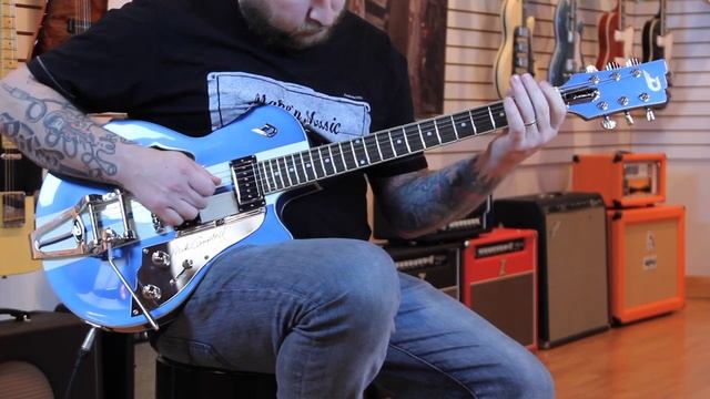 Duesenberg Guitars Mike Campbell Signature Model Starplayer TV Demo By Make'n Music Feat Josh Smith