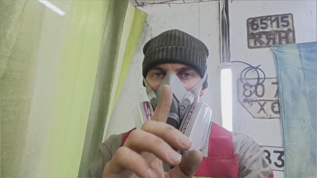 Покраска деталей мицубиси паджеро.