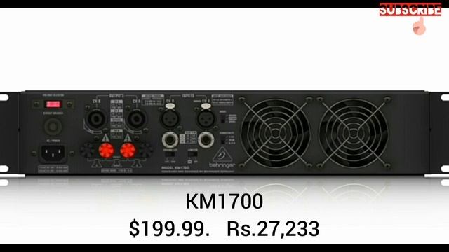 Behringer Euro Power Amplifiers Price,details&features KM Power Amplifer For Live &DJ Use