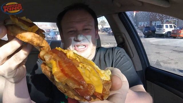 BURGER KING ☆ENTIRE MENU | BREAKFAST SOURDOUGH KINGS☆ Food Review!!! смотреть онлайн