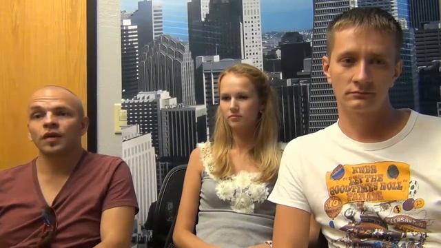 Гости из России Ульяна, Александр и Евгений ч. 2 смотреть онлайн