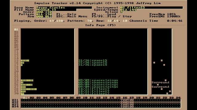 Neuropa - Seven Circles (Impulse Tracker Goa Trance / February 1999) смотреть онлайн
