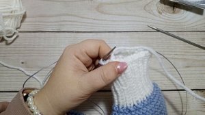 Часть II Вяжем комбинезон с косами 🔥