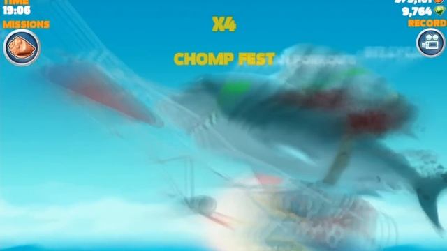 Hungry Shark Evolution Megalodon Jetpack Gameplay HD 1080p смотреть онлайн