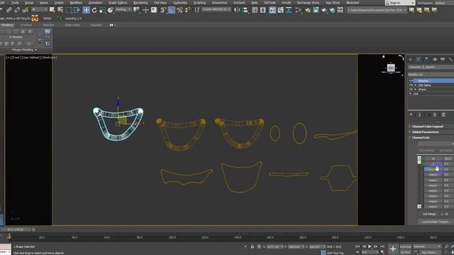 3ds max reset pivot morpher move problem with spline смотреть онлайн