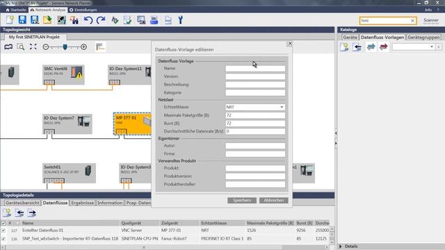 PROFINET: Netzauslastung Berechnen Mit SINETPLAN