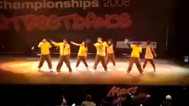 Team Vibe at Mars World Streetdance championships 2008 смотреть онлайн