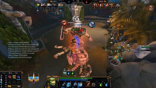 SMITE - Kuzenbo - ADC - Conquista Casual (Road to Kappa) смотреть онлайн