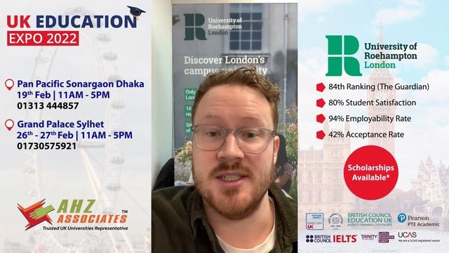 Meet University of Roehampton London at UK Education Expo 2022 смотреть онлайн