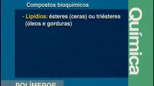 Polímeros Naturais E Sintéticos - Química - Vestibulando Digital