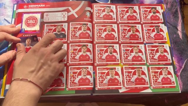 Topps Euro 2024 Stickers 100% PURPLE PARALLEL ALBUM