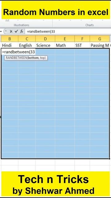 Type random numbers in excel #ytshorts #shortsfeed #shorts смотреть онлайн