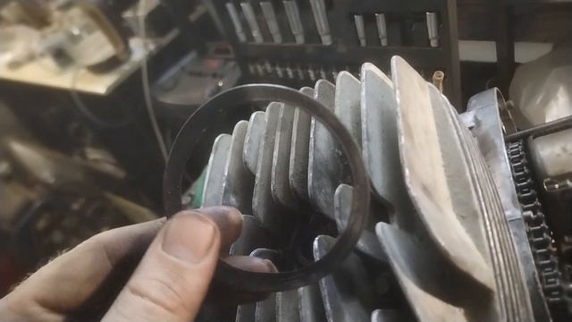 сборка двигателя восход ,часть 2