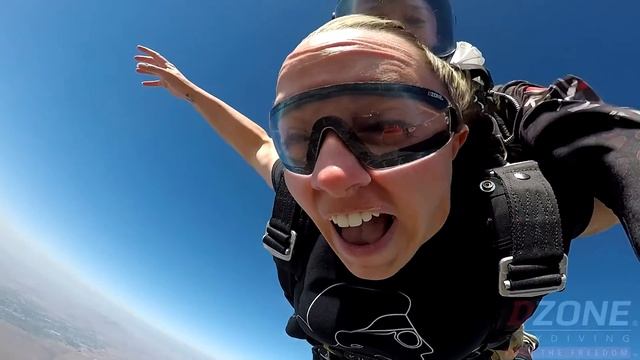 Rosemary Gold's DZONE Tandem Skydive At Skydive Idaho!
