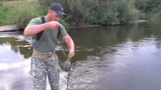 Отдых на реке . Поисковый магнит и спиннинг 🚻⚠️ смотреть онлайн