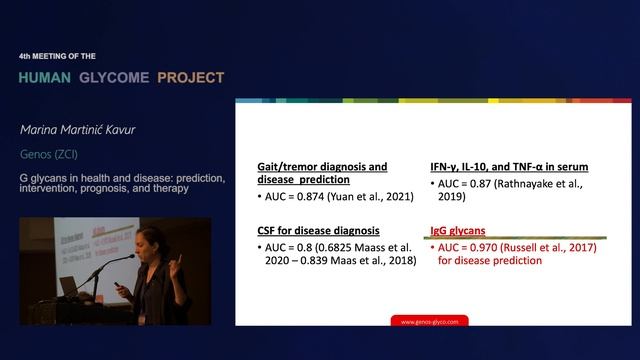 Marina Martinić Kavur - Immunoglobulin G glycans in health and disease