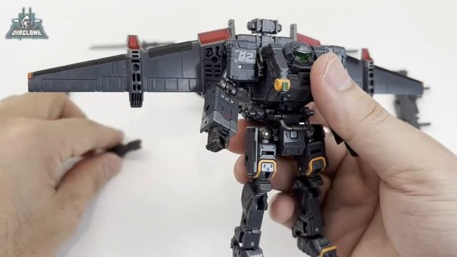 AERIAL COMBATANT DEPLOYED: Diaclone Tactical Mover GAMMA VERSAULTER (AIRBORNE UNIT) ダイアクロン